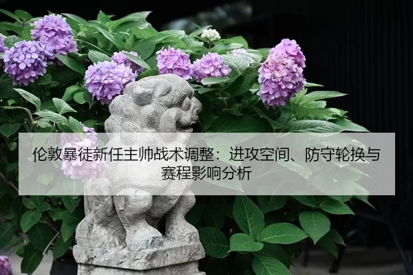 伦敦暴徒新任主帅战术调整：进攻空间、防守轮换与赛程影响分析